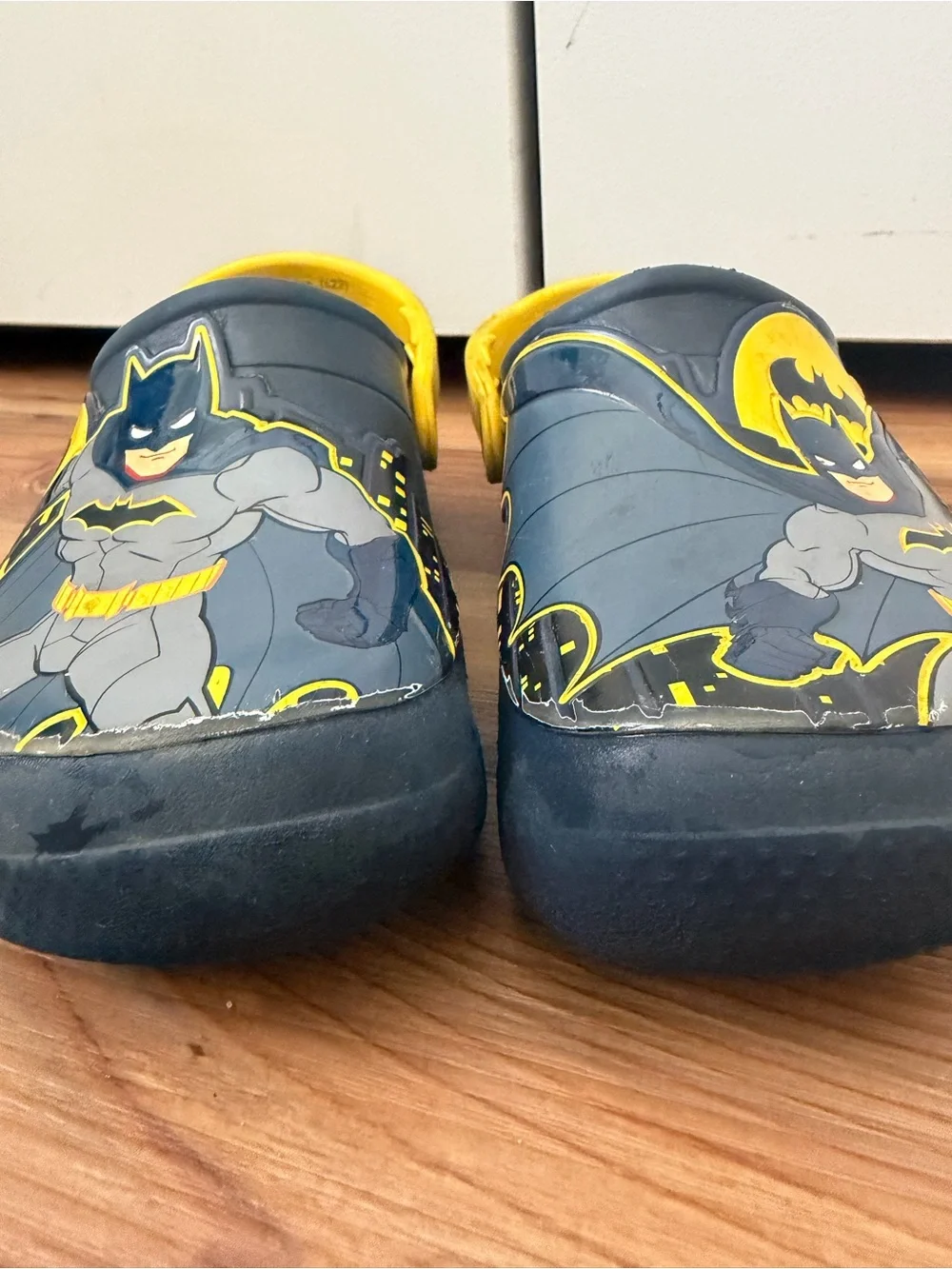 CROCS Batman Kids Clogs in Black and Yellow
